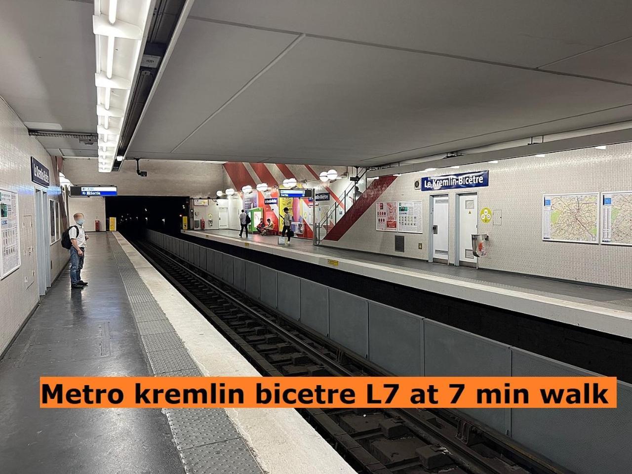 Cosy Apartment Kremlin Bicetre Metro Station Le Kremlin-Bicetre Exterior photo